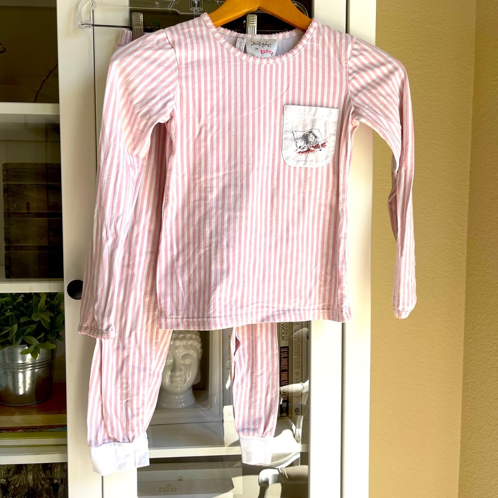 Exclusive Eloise Pink Striped Pajamas from The Plaza NYC